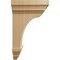 Ekena Millwork 4"W x 4 3/4"D x 8"H Small Jefferson Wood Corbel, Cherry CORW04X04X08JECH - alternate 4